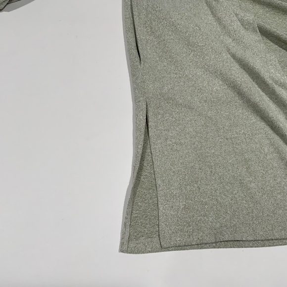 Carve Designs Sz XL Cozy Soft Open Front Cardigan Topper Pale Green Heather - Picture 9 of 11